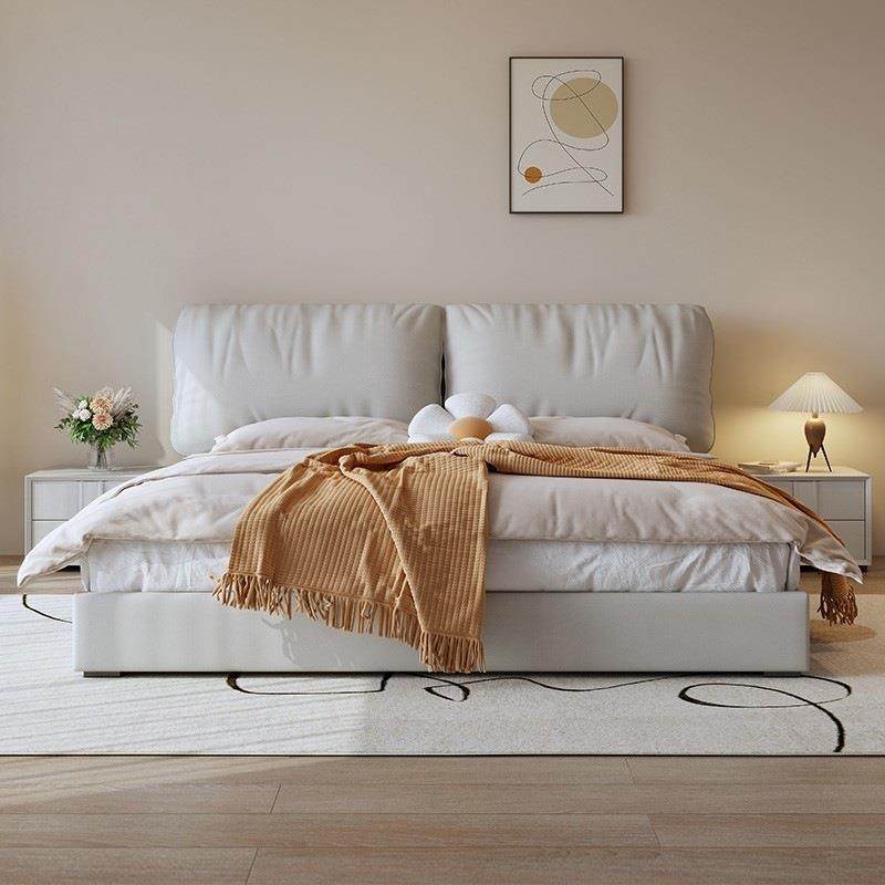 意式轻奢主卧奶油风布艺床双人大床简约现代大象耳朵科技布婚床,鲜花速递/花卉仿真/绿植园艺,割草机/草坪机,淘宝优惠券,粉丝福利购,淘宝优惠卷