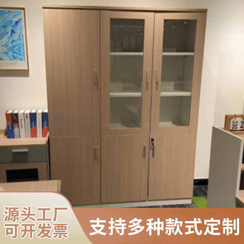 现代大容量文件柜厂家办公资料存储柜落地式办公室用储物柜