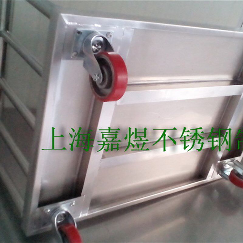 不锈钢平板推车围网车围栏音搬运车工具护栏车车货车静车推拖车
