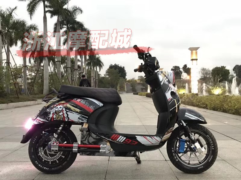 欧版小龟王电镀加长龟5新大款嘴猴外壳 电镀紫漆烤件电动车壳