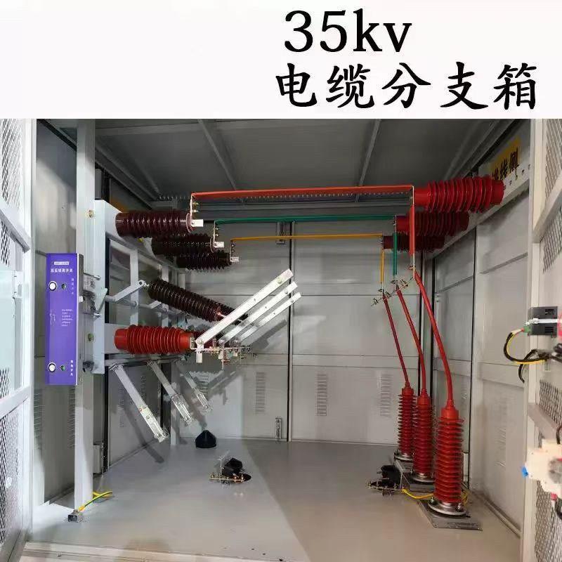 35KV高压电缆分支箱DFW-40.5/630A一进二出分接箱带10kv避雷器