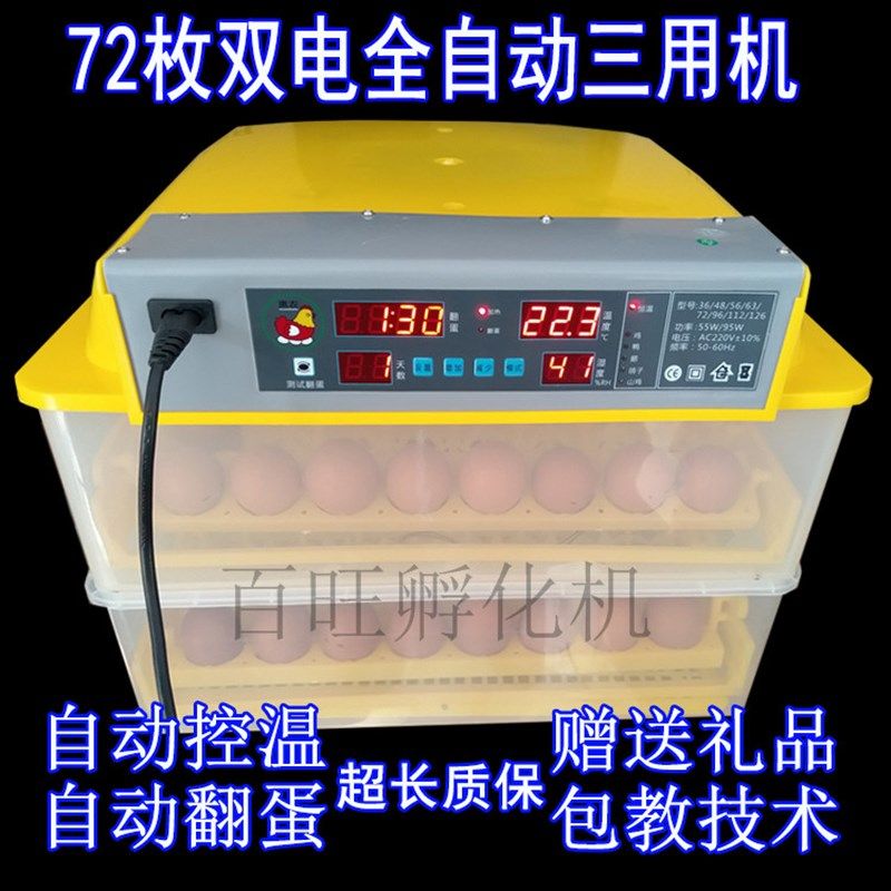 鸡蛋抱蛋器鸭蛋浮蛋箱家庭全自动卵化机孵化器配件全套电乳小鸡器