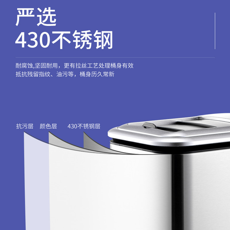 不锈钢茶水桶废水桶智能茶桶茶渣桶茶盘茶台排水过滤垃圾桶二合一