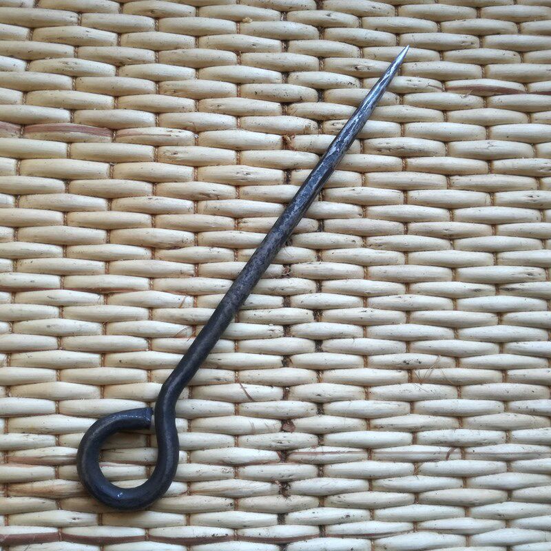 铁匠纯手工锻造百炼钢不锈棱普洱黑茶撬茶刀四钢茶针茶包锥邮