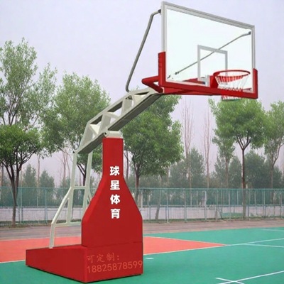 乐昌液压式移动式固定式篮球架南雄江门蓬江江海东莞球星蓝球架