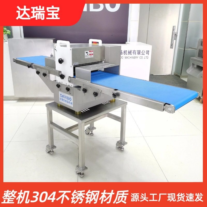 Y输送式分条机 排骨牛腩腊肉鸡腿肉类禽类分切机食品级不锈钢材质,清洗/食品/商业设备,肉制品加工设备,淘宝优惠券,粉丝福利购,淘宝优惠卷