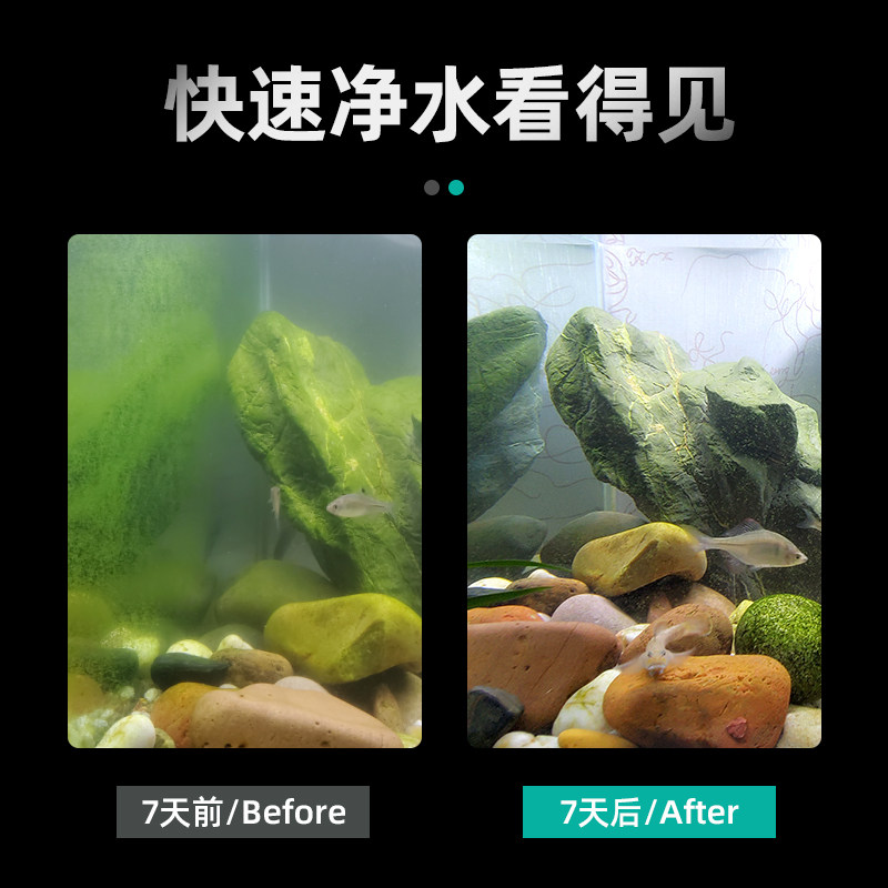 比多克过过器鱼缸滤滤桶三静一净水循环合音小型过滤盒外挂过滤筒