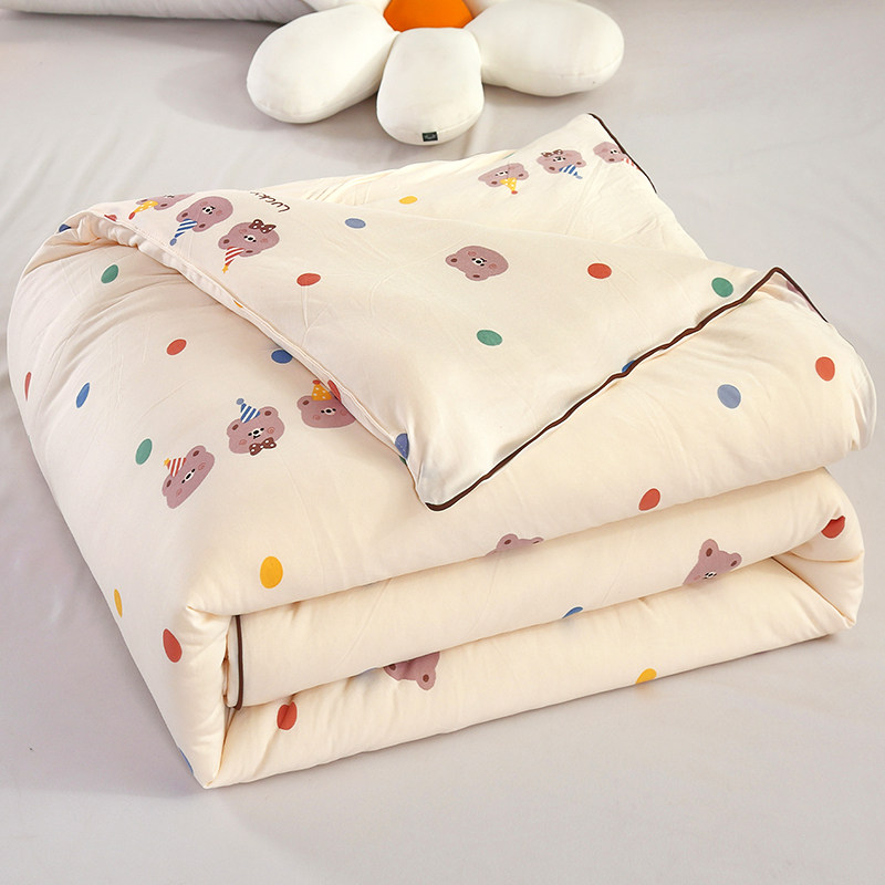 A类针织棉被子冬被学生宿舍单双人加厚保暖春秋被芯被褥四季通用