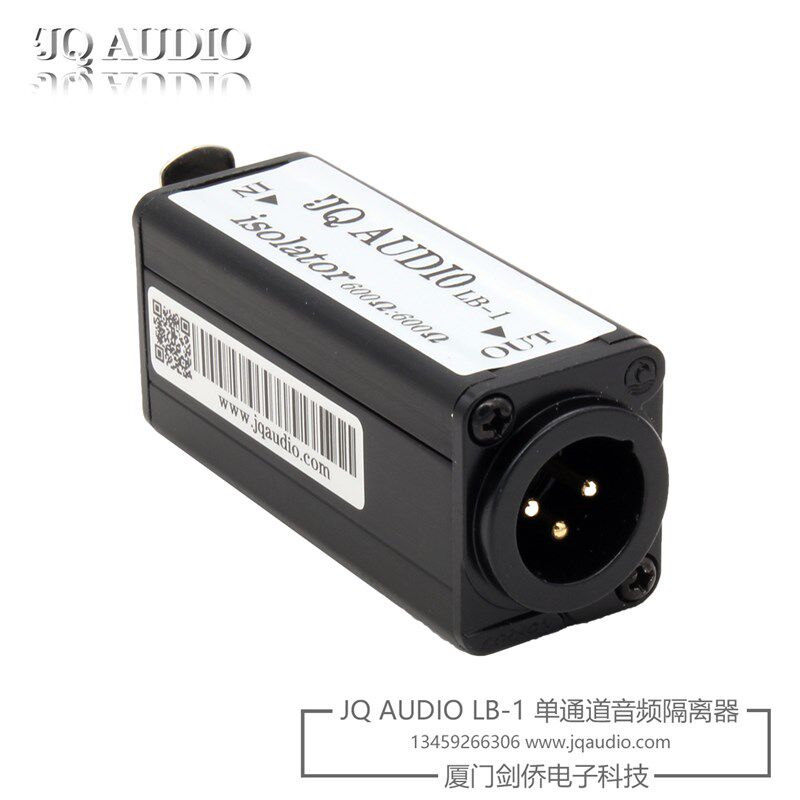 J0AUDIO LB-1 60Q:6出0 卡侬母卡侬0  音频隔离器 隔离变压器