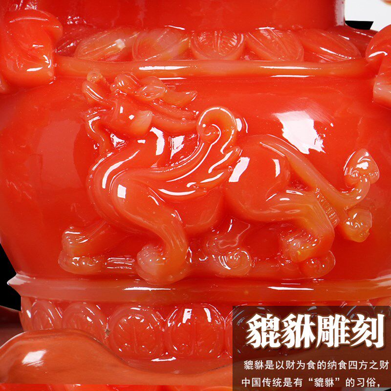 招财乔客新居礼品迁厅电富酒柜装饰品牡丹花视贵平安花瓶摆件摆设