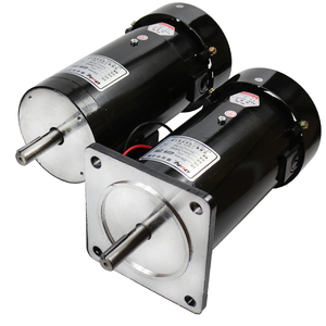 永磁直流电动机制袋机放料马达220V立卧式300W400W500W750W德力