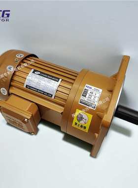 TCG台创减速电机1/4HP 200W马达STRONG GEAR MOTOR立式安装3PHASE