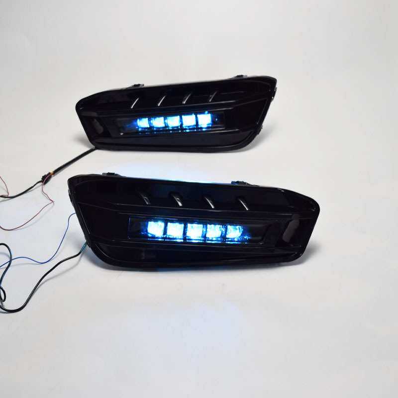 适用本田新凌派日行灯 2019新凌派改装专用LED日间行车灯流光