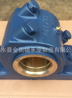 厂生产供应HX110滑动轴承座 HX120四螺柱斜滑动轴承座 铜瓦轴承座