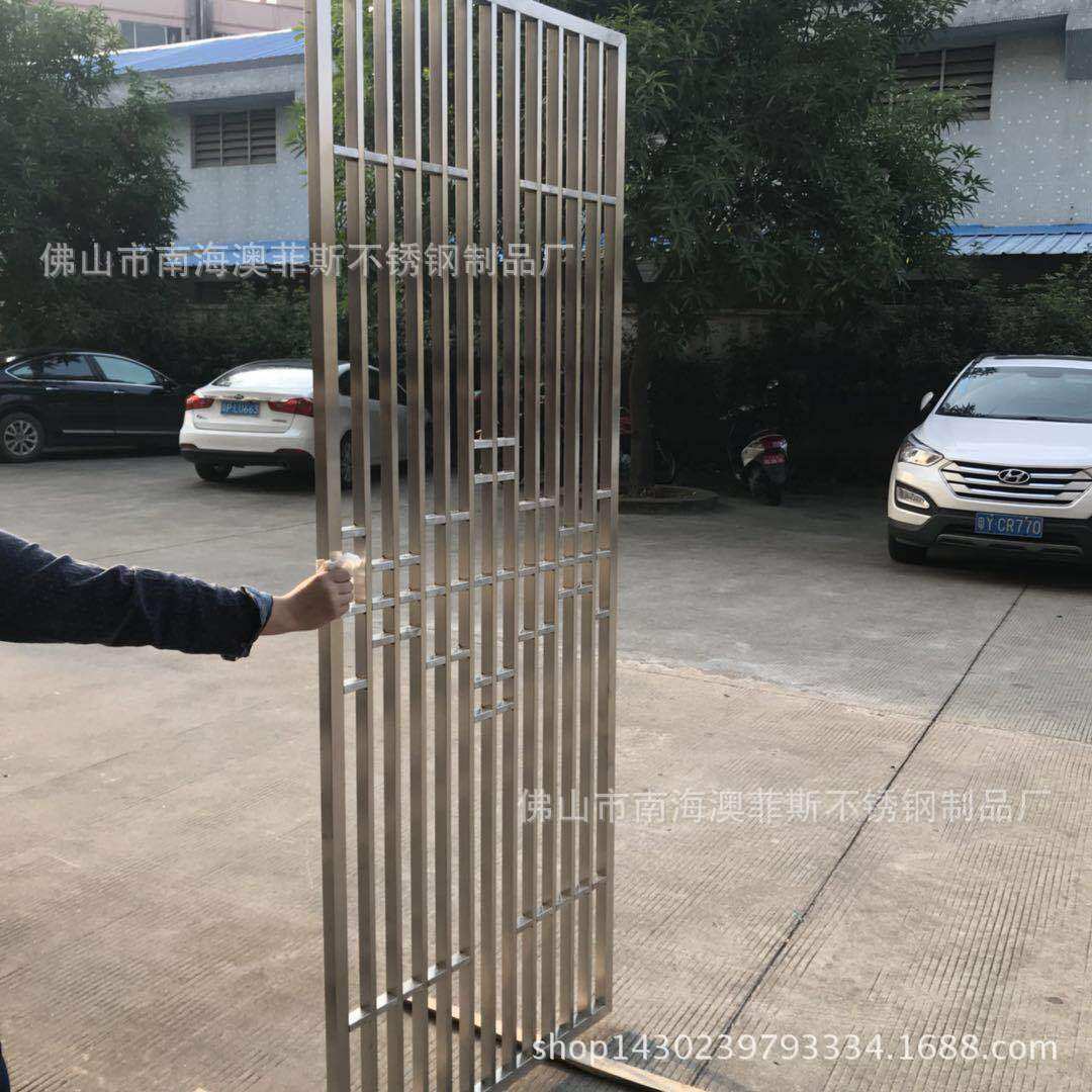 佛山厂家专业生产酒吧酒店大厅屏风隔断 屏风花格可来图纸