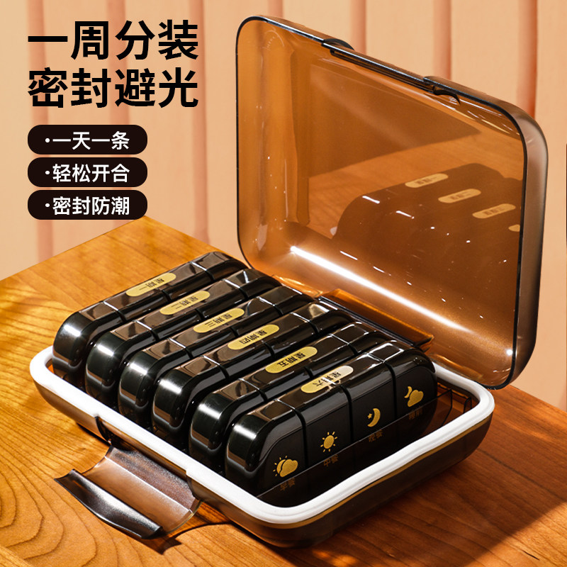 一周药盒大容量便携一日三餐