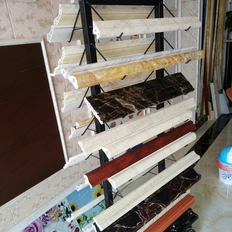 瓷脚展示架线条展架木地板石材展条样品架子陶瓷腰线踢砖线线架