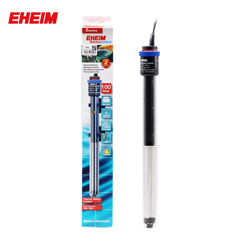 EHEIM伊罕水草缸乌龟缸淡海水鱼缸加热棒恒温棒水族箱加温棒防爆