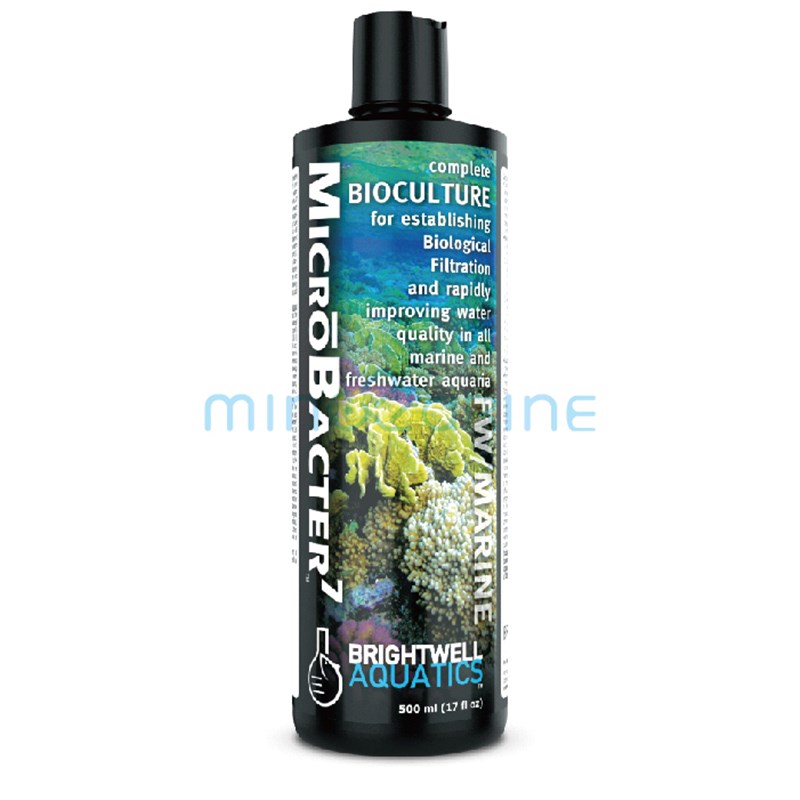 MicrBacter7高浓缩海水硝化除氨稳定净水剂海水缸硝化细菌