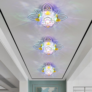 现代廊约过道灯走简灯嵌入式LED门户玄关入厅楼道阳台灯明装暗装