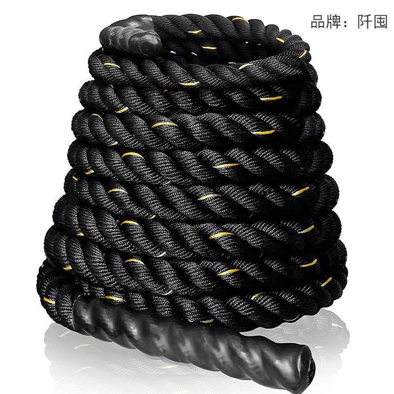 战绳健身房甩大绳家用体能心肺训练器材力量绳臂力绳格斗绳战斗绳