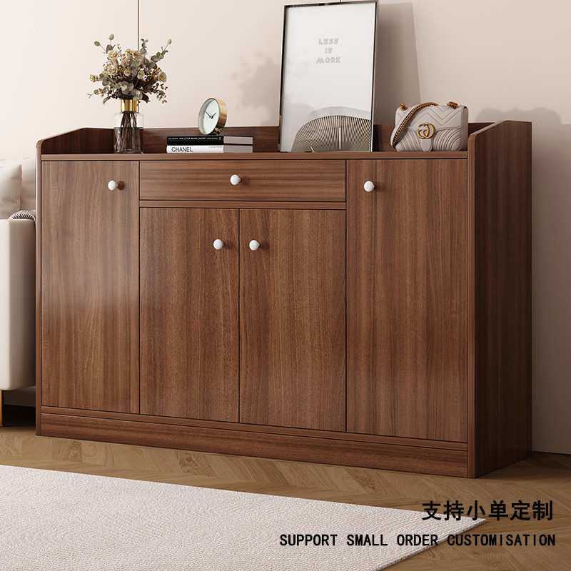 Solid Wood Eco Panel Shoe Cabinet Doorway Organiser