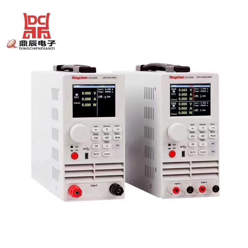 鼎辰DCL6104A可编程电子负载500V/15A/400W电池充放电测试仪