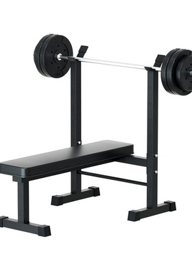 跨境工厂weightlifting bed黑色家用室内举重床卧推架健身器械