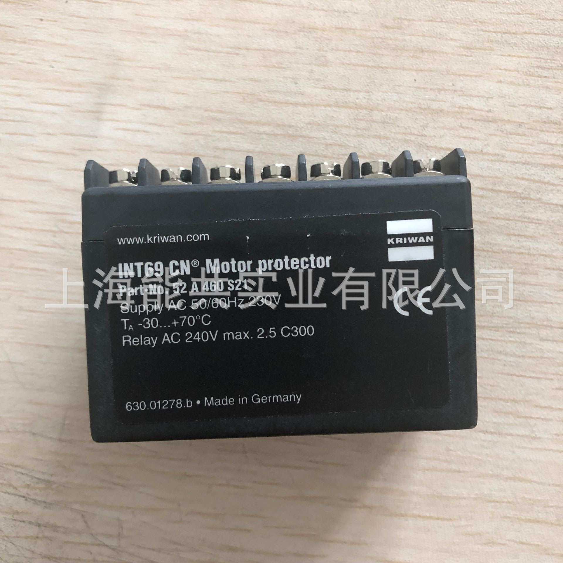 KRIWAN INT69CN 压缩机保护模块电机保护器52A460S21模块控制器