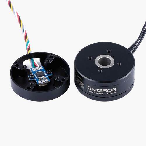 iPower GM3506 空心轴 无刷电机 带AS5048A编码器 单反云台Z轴用