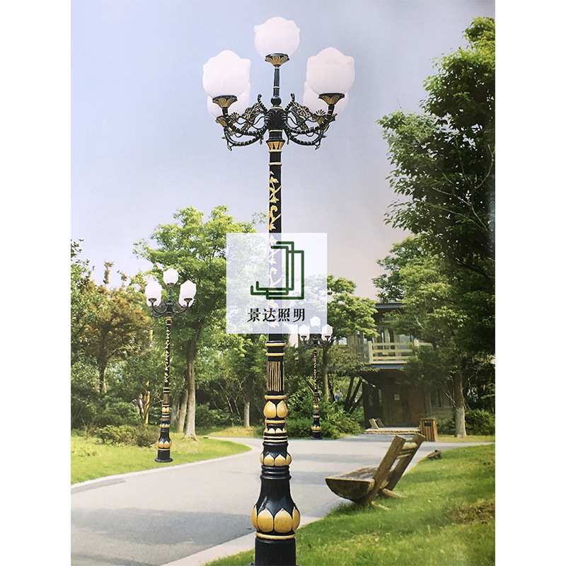 欧式铝庭院景观灯 小区公园广场马路灯 大型铸铝灯led强光超亮