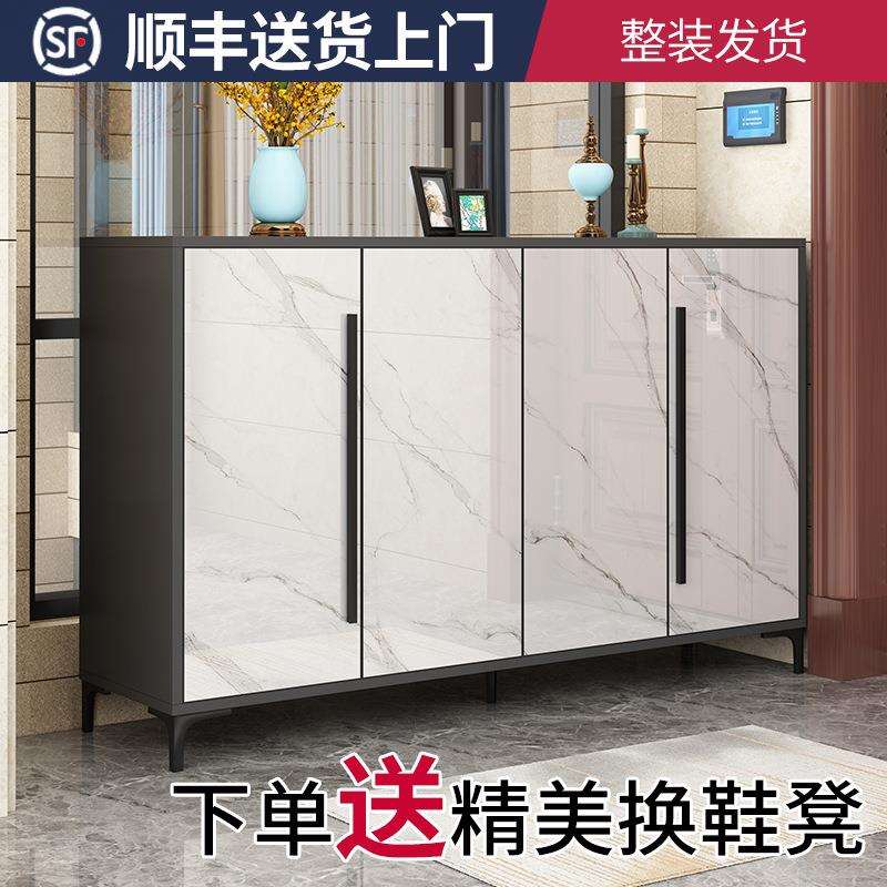 全铝合金防晒防水室外鞋柜鞋架家用门厅柜免安装室外柜阳台储