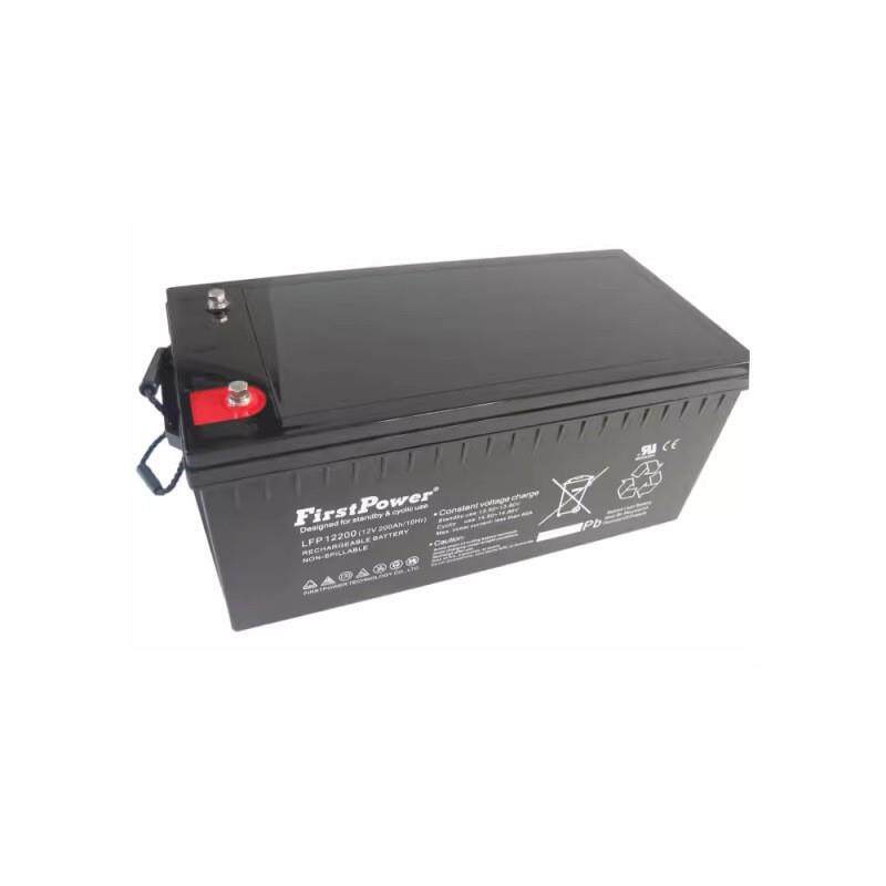 FirstPower一电蓄电池LFP12200 12v200ahUPS通讯基站机房设备用