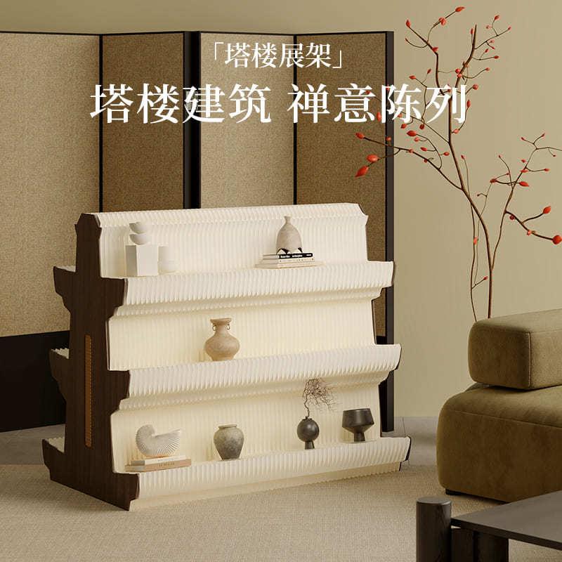青美陈列展示架线下实体展会直播产品珠宝新款中岛摆放塔楼展架