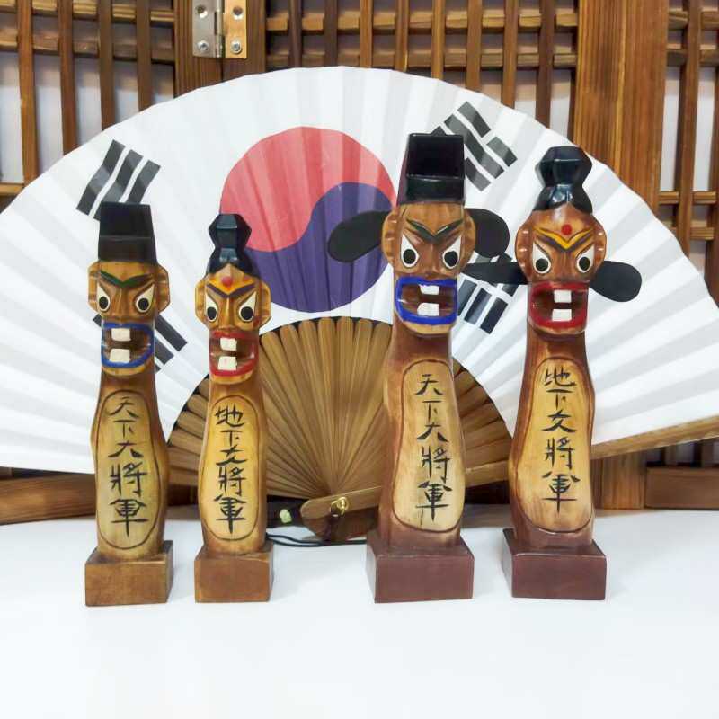 韩国假面民俗假面具假面人偶韩式餐厅料理店开业装修饰品摆件摆饰