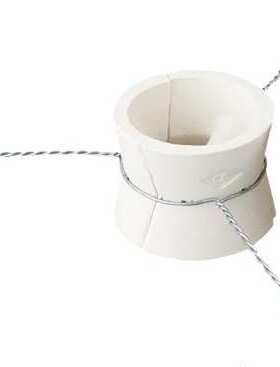 NIKKATO 简易马弗炉三角架 5-4073-01  三角架  φ80×63  1个