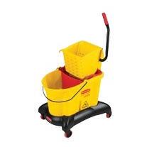 现货乐柏美FG768000WaveBrake防溢双层侧压式拖把压水桶组合