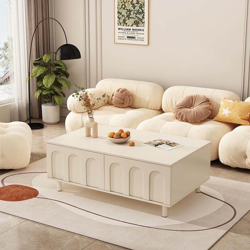奶油风茶几小户型客厅家用2024新款轻奢感沙发茶几电视柜组健之章,电子元器件市场,其它元器件,淘宝优惠券,粉丝福利购,淘宝优惠卷