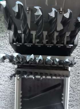 德国Ruko 金属钻头1-13mm 25个DIN338 HSS-R 205213