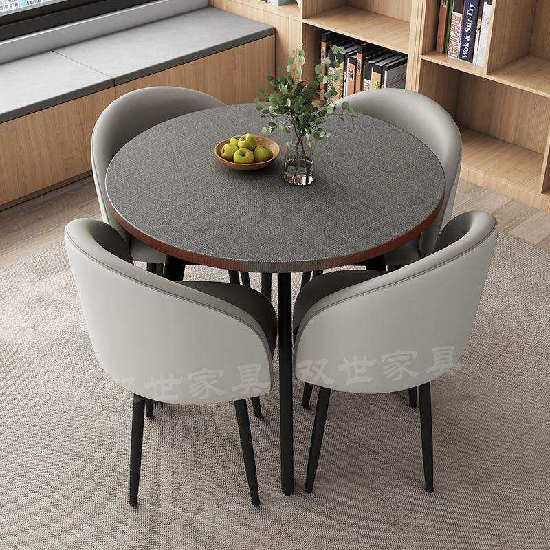 简约接待洽谈小圆桌店铺前台谈判会客桌椅休息区省空间桌椅组合,电子元器件市场,其它元器件,淘宝优惠券,粉丝福利购,淘宝优惠卷