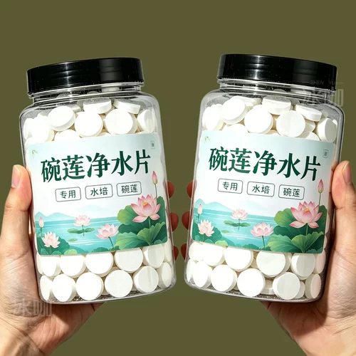 植物保鲜碗莲水培植物专用净水片营养净水保鲜剂富贵土壤渗透剂