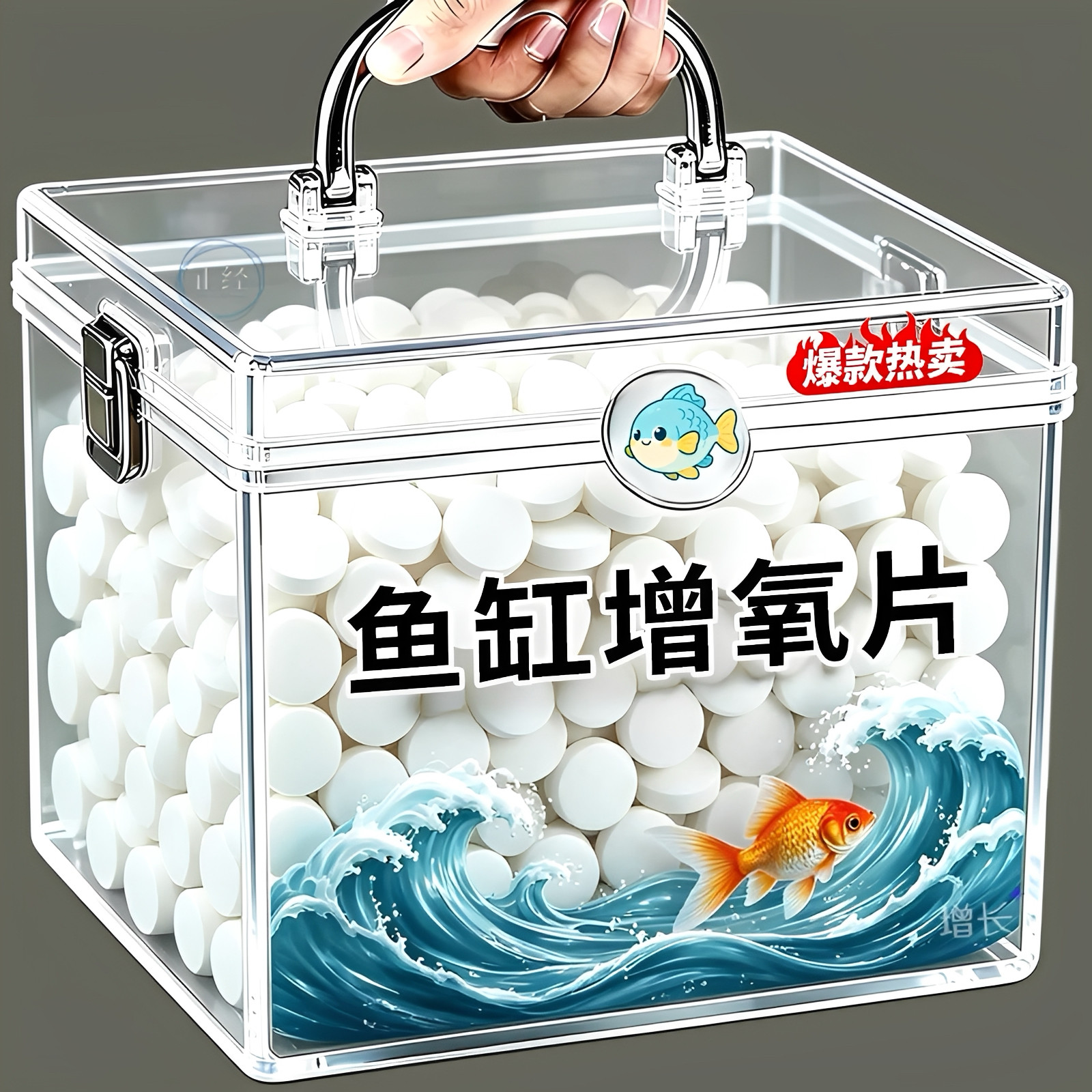水产增氧颗粒应急增氧缓释长效片