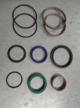 新源65/75胶轮式挖掘机夹木器油缸油封 夹木器夹具夹紧油缸修理包