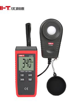优利德UT383S分体式照度计测光仪高精度照度仪光度计亮度
