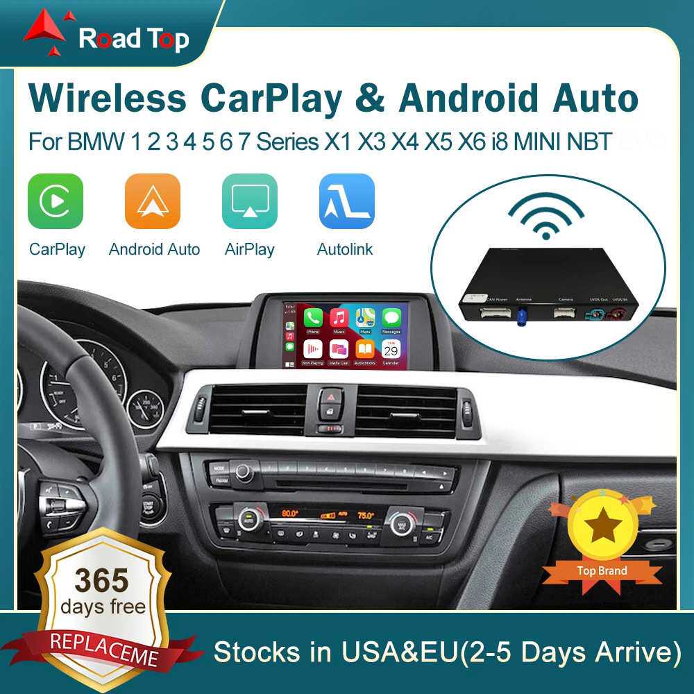 RoadTop无线CarPlay解码器模块车机互联适用宝马NBT系统解码器