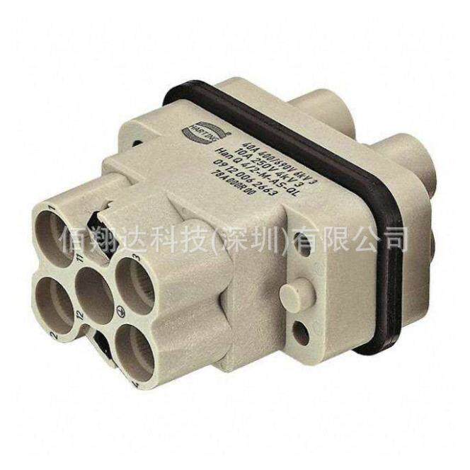 Harting浩亭09120062663Han Q4/2-M-AS-QL 4-10mm²0.25-1.5 mm²