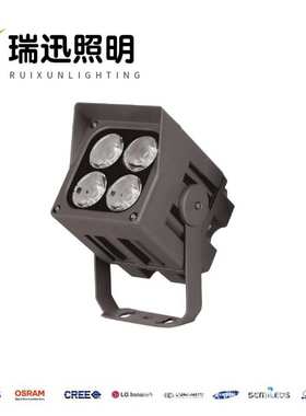 16W25W45W80W120W户外防水LED大功率玉玺投光灯 方形一束光投射灯