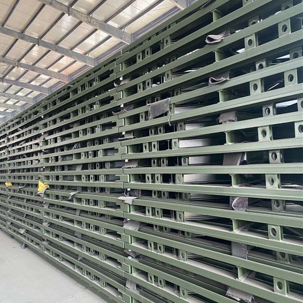 贝雷桥搭建 异型贝雷架 钢便桥用321贝雷片
