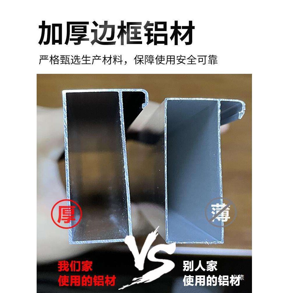 厨房橱柜门自装改造加厚合页门板整体铝合金自建房灶台自装