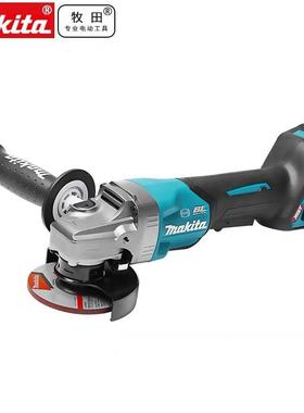 makita牧田GA003GD201无刷充电角磨机GA011GM201打磨切割机40V